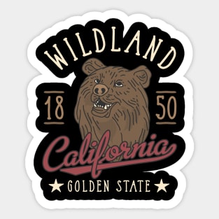 Wildland California Sticker